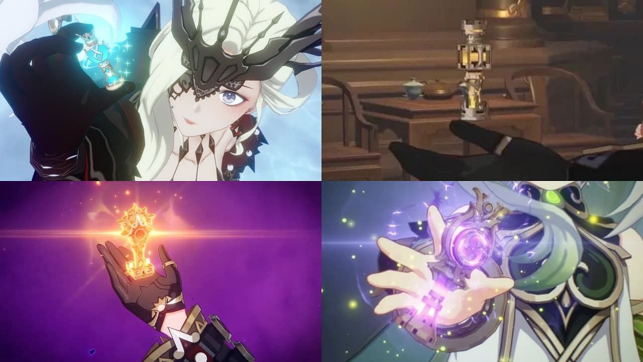 Some of the Gnoses being shown in-game so far (Image via HoYoverse)